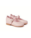 Made in Spain Ballerina NAPPA Leather SUPERFLEX ROSA EU25-EU31 Pink